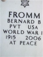 Bernard B Fromm Bernard B Fromm
