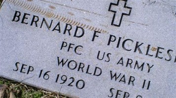 Bernard F. Picklesimer