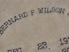 Bernard F. Wilson, Jr