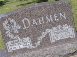 Bernard G "Barney" Dahmen Bernard G "Barney" Dahmen