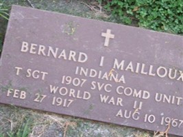 Bernard I. Mailloux Bernard I. Mailloux