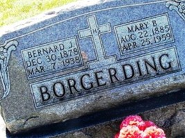 Bernard J Borgerding Bernard J Borgerding