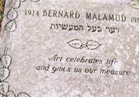 Bernard Malamud Bernard Malamud