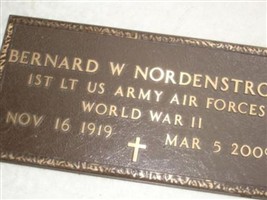 Bernard Willard "Bernie" Nordenstrom