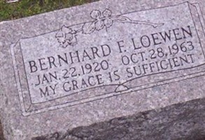 Bernhard F. Loewen