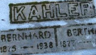 Bernhard Kahler Bernhard Kahler