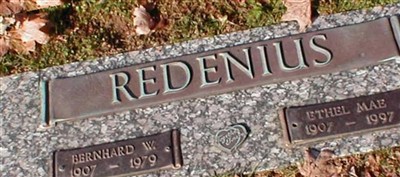 Bernhard W. Redenius Bernhard W. Redenius