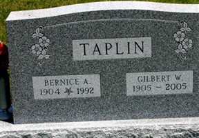 Bernice A. Taplin Bernice A. Taplin
