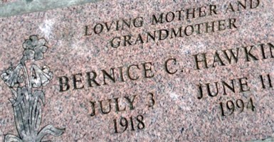 Bernice Catherine Prentice Hawkins