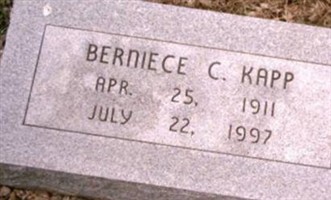 Bernice Cowles Kapp