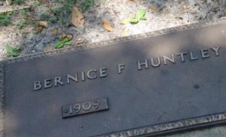 Bernice F. Huntley