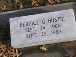 Bernice G. Carlson Austin Bernice G. Carlson Austin