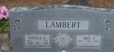 Bernice G. Lambert Bernice G. Lambert