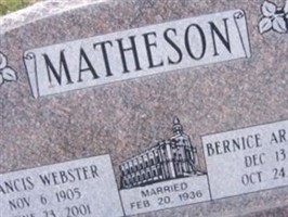 Bernice June Armstrong Matheson Bernice June Armstrong Matheson