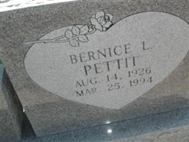 Bernice L Pettit Bernice L Pettit