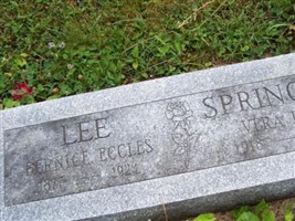 Bernice M Eccles Lee Bernice M Eccles Lee