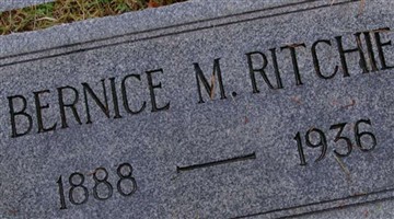 Bernice M Ritchie
