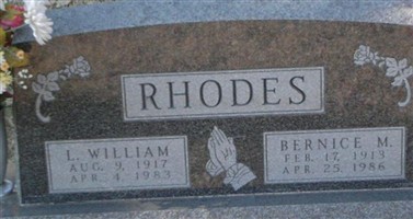 Bernice Margaret Endres Rhodes Bernice Margaret Endres Rhodes