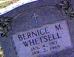 Bernice Marie Whetsell