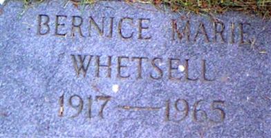 Bernice Marie Whetsell