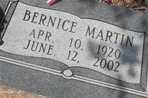 Bernice Martin