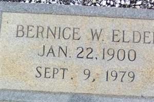 Bernice Melissa Weaver Elder