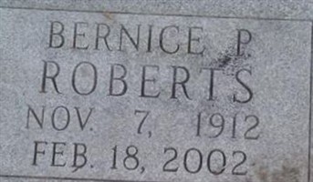 Bernice Pollock Roberts Bernice Pollock Roberts