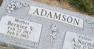 Bernice V Adamson
