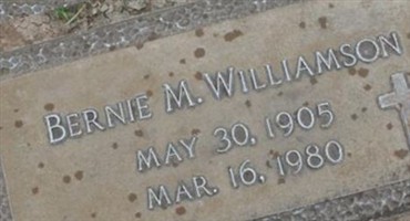 Bernie M Williamson Bernie M Williamson