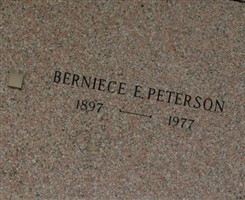 Berniece E. Peterson