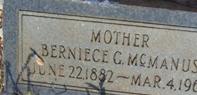 Berniece Godfrey McManus Berniece Godfrey McManus