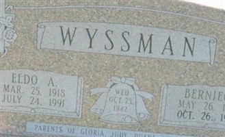 Berniece M. Bartels Wyssman Berniece M. Bartels Wyssman