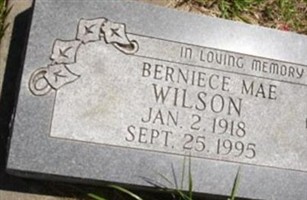 Berniece Mae Wilson Berniece Mae Wilson