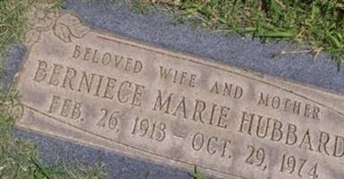 Berniece Marie Jones Hubbard