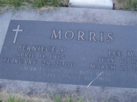 Berniece P. Morris Berniece P. Morris