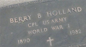 Berry B. Holland Berry B. Holland