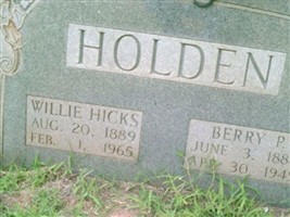 Berry Patterson Holden, Sr