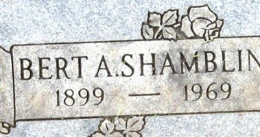 Bert A Shamblin Bert A Shamblin
