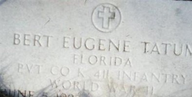 Bert Eugene Tatum