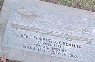 Bert Forrest Gordanier Bert Forrest Gordanier