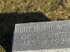 Bert H Wilson Bert H Wilson