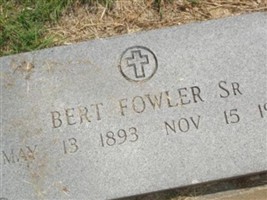 Bert L Fowler, Sr Bert L Fowler, Sr