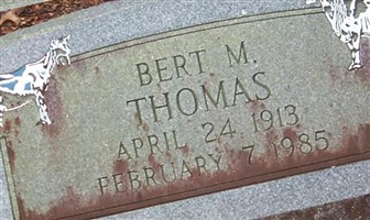 Bert M. Thomas Bert M. Thomas