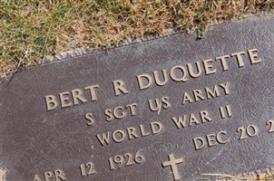Bert R. Duquette Bert R. Duquette