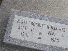 Berta "Bobbie" Hollowell