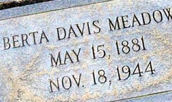 Berta Davis Meadows