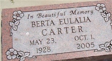 Berta Eulalia Carter