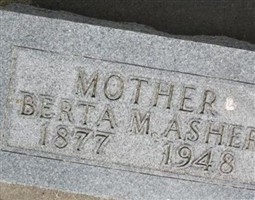 Berta M Asher