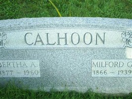 Bertha A. Neff Calhoon Bertha A. Neff Calhoon