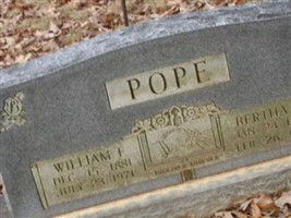 Bertha A Pope Bertha A Pope